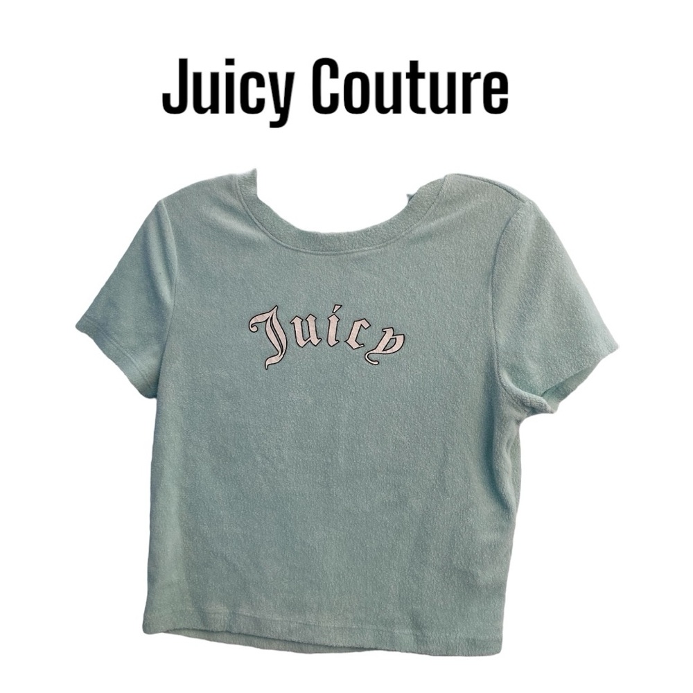 Forever 21 x Juicy Couture Terry cloth crop top M